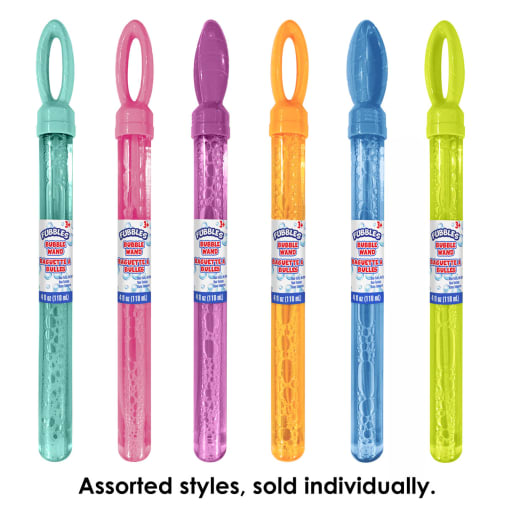 Fubbles Bubble Wand - 4 oz. (assorted color)
