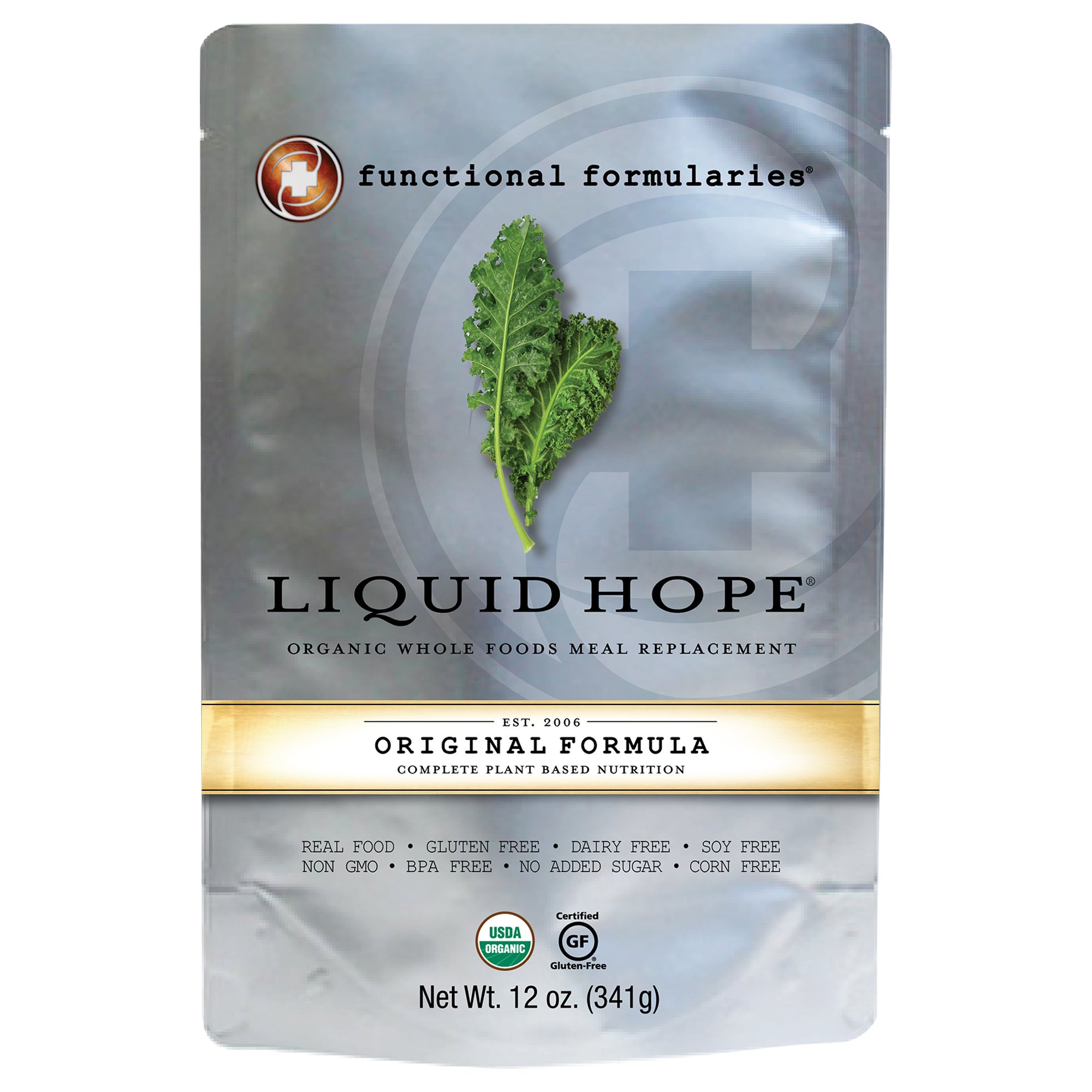 Liquid Hope Complete Plant Based Nutrition, 12-ounce pouch MK 978981