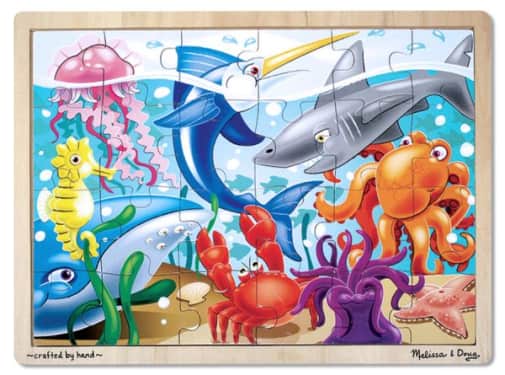 Melissa & Doug Under the Sea Puzzle (24 Pieces)