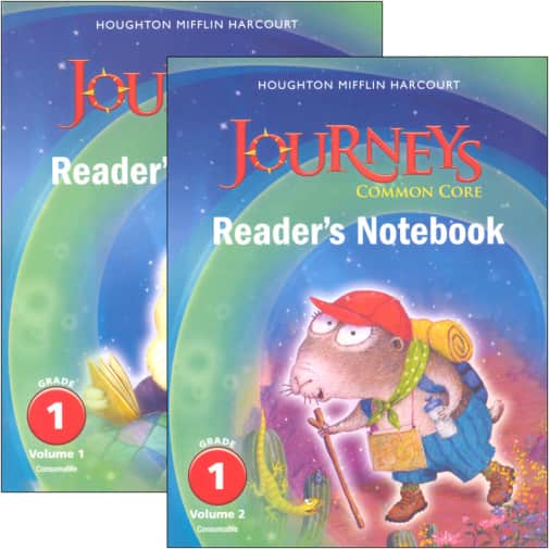 Journeys Common Core Reader's Notebook Consumable Collection Grade 1 (Houghton Mifflin Harcourt)