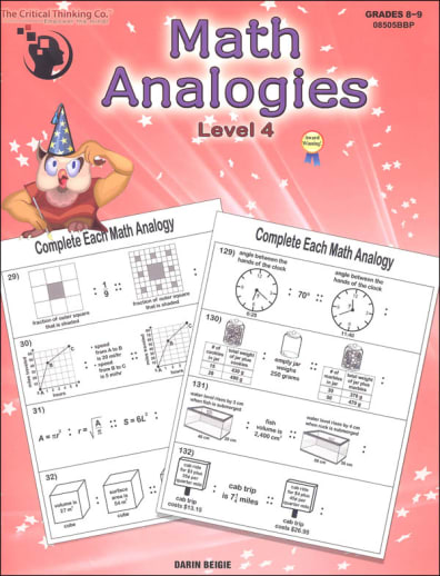 Math Analogies - Level 4