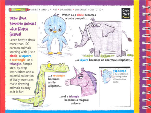 Drawing Using Shapes Animals