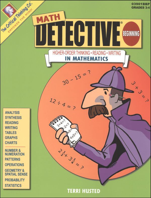 Math Detective, Beginning, Grades 3-4