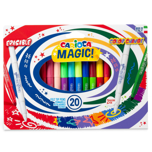 Carioca Magic Markers Felt Tip Pens (set of 20)