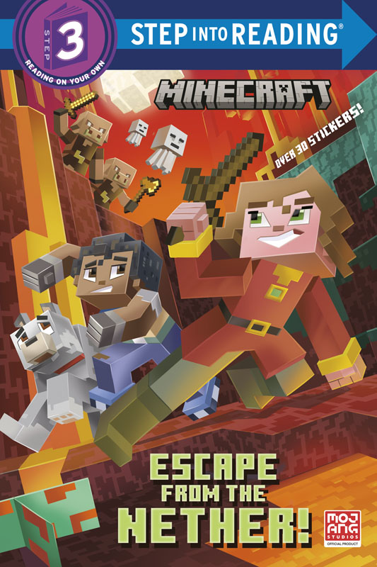 Escape from the nether minecraft step into reading level 3 