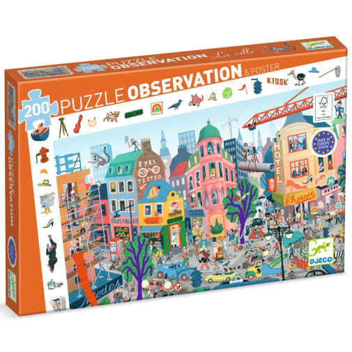 City Observation Puzzle (200 pieces)