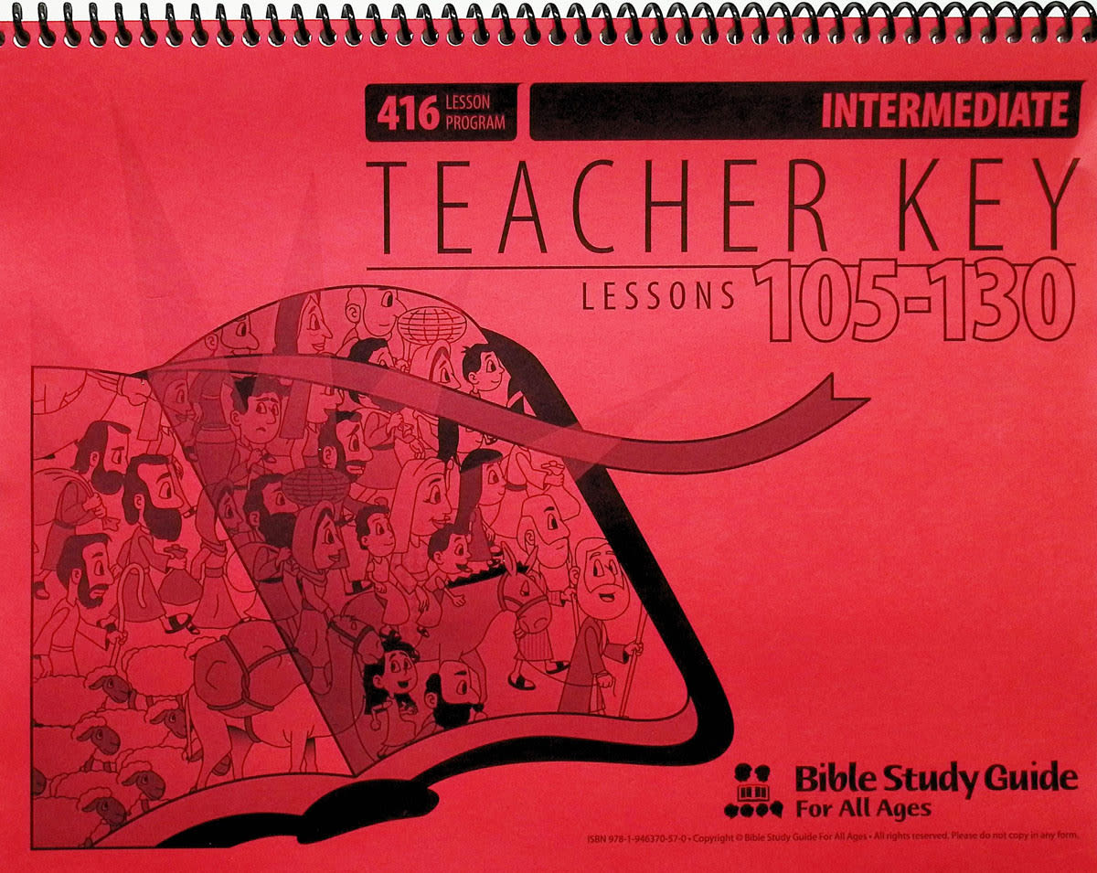 Intermediate Teacher Key for Lessons 105-130