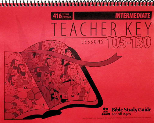 Intermediate Teacher Key for Lessons 105-130