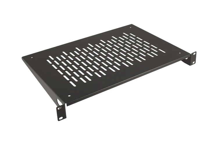 Kendall Howard 1U 12" Vented Base Light Duty Rack Shelf, LDRS1U12V Kendall Howard 1U 12" Vented Base Light Duty Rack Shelf, LDRS1U12V