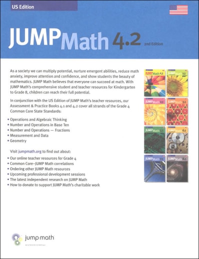 Jump Math Assessment & Practice Book 4.2 (US Edition)