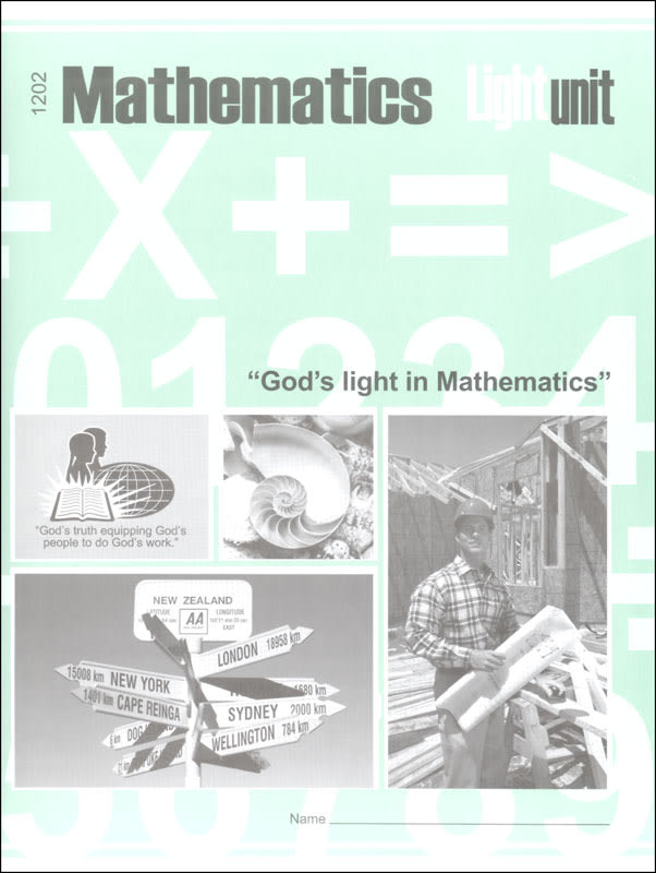 Mathematics LightUnit 1202 Functions & Trig