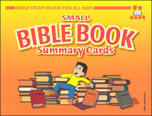 Small Bible Book Summary Cards (4" x 6")