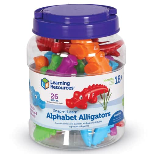 Learning Resources Snap-n-Learn Alphabet Alligators