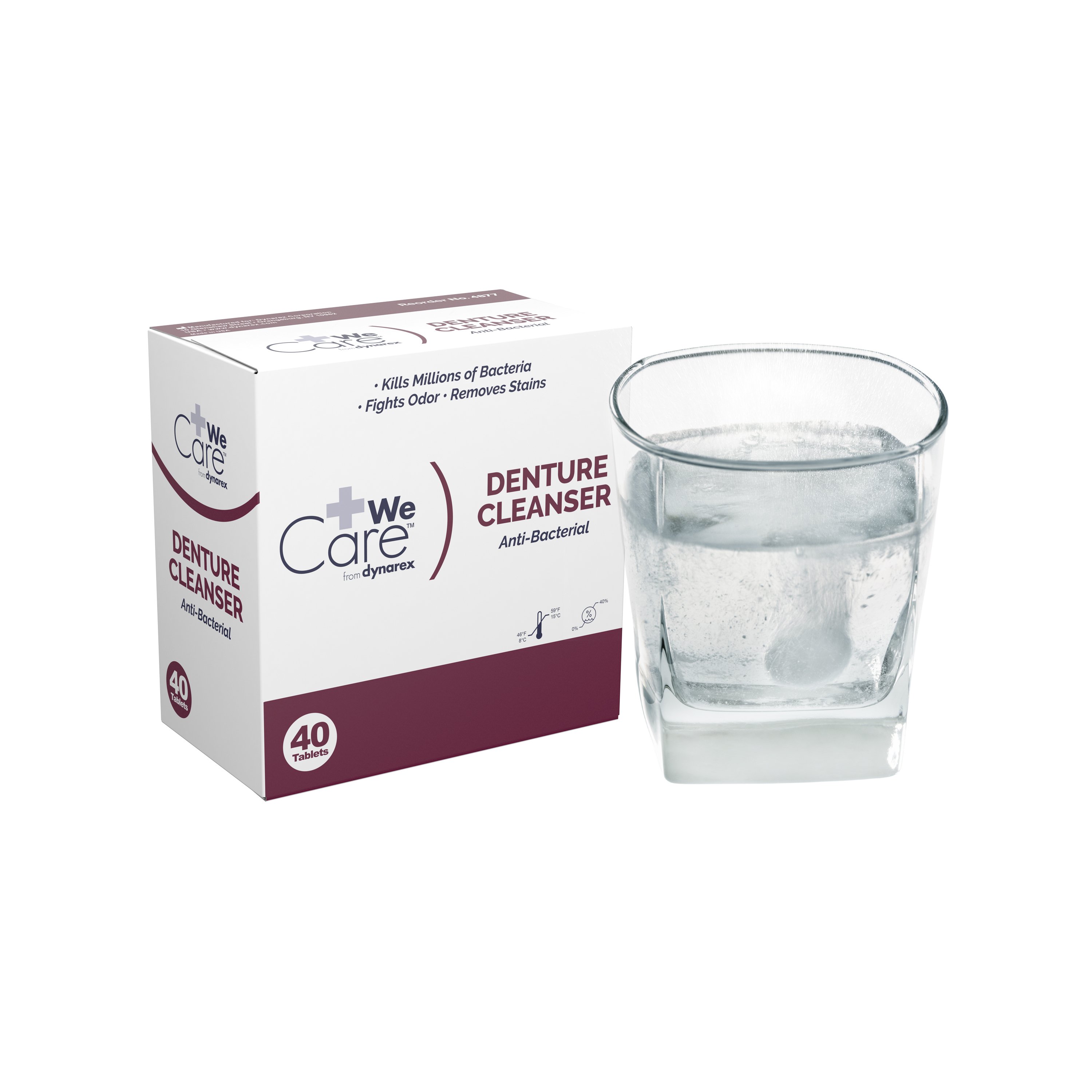 dynarex Denture Cleanser Tablets MK DYN-4877