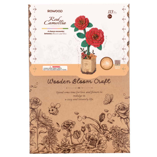 Bloom Craft Flower Kit - Red Camellia