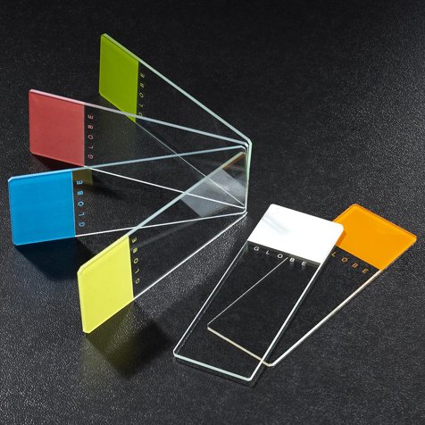 Globe 1324 Series Microscope Slide, White Frosted End, 25 x 75 x 1.1 mm MK 768931