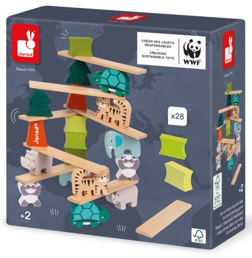 Janod WWF Animals Stacking Game