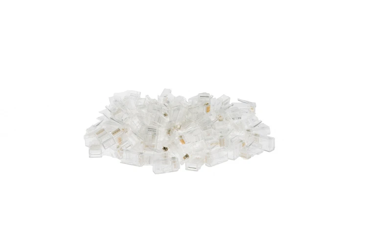 RJ45 Cat6 Modular Plugs/Connectors For Stranded Wire- Qty 100