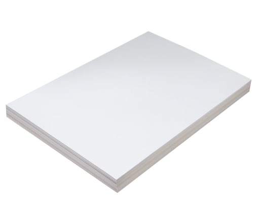 Tagboard White 150# basis 12" x 18" 100 sheet