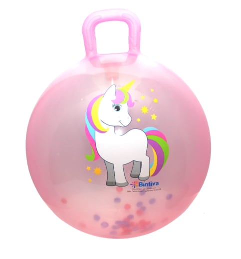 Unicorn Hippity Hop Ball - Pink