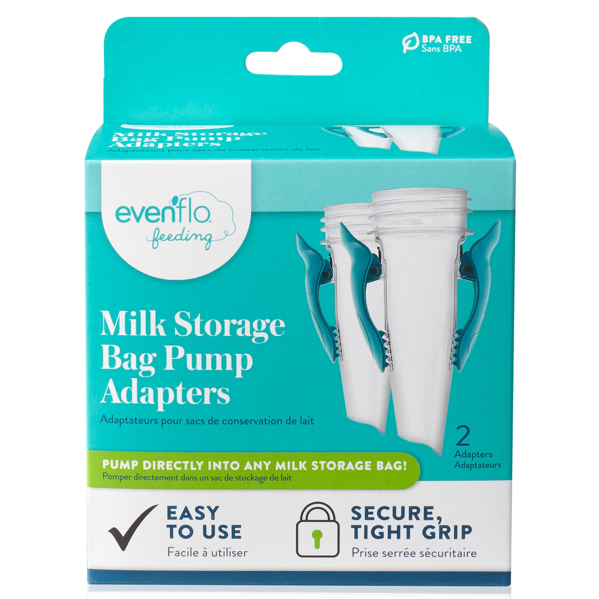 Evenflo Advanced Breast Milk Storage Bag Adapters MK 1041156