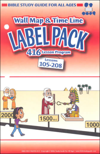 Label Pack for Lessons 105-208 (New)