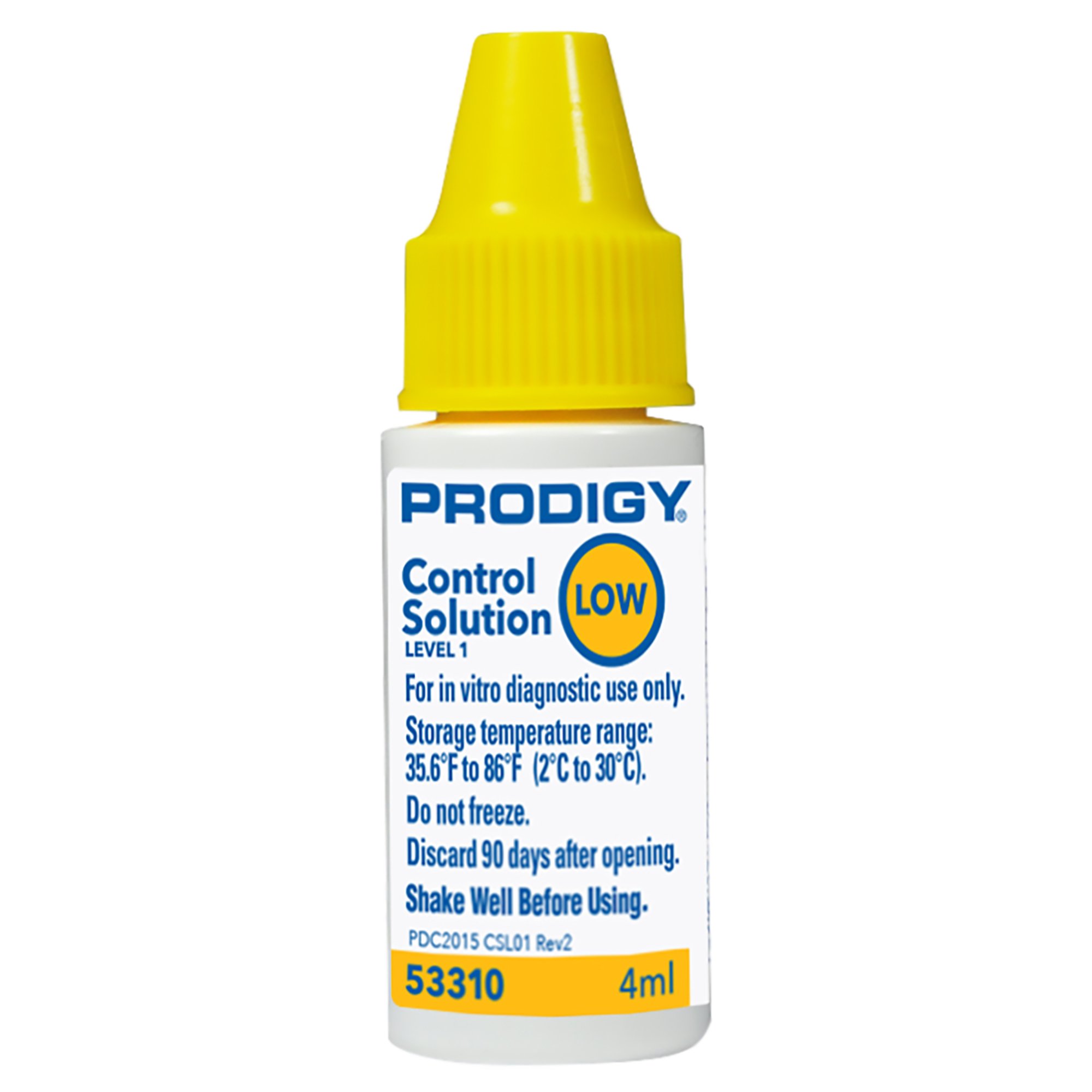 Prodigy Blood Glucose Control Solution, Low Level MK 842597