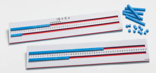 Base Ten Dual Number Line