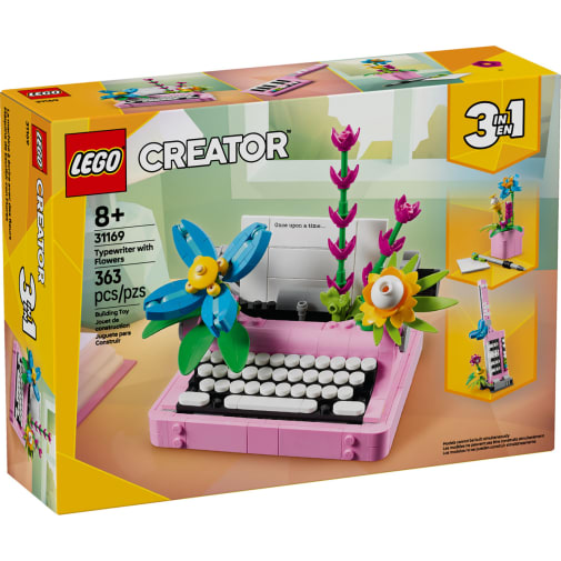 LEGO Creator Typewriter with Flowers (31169)