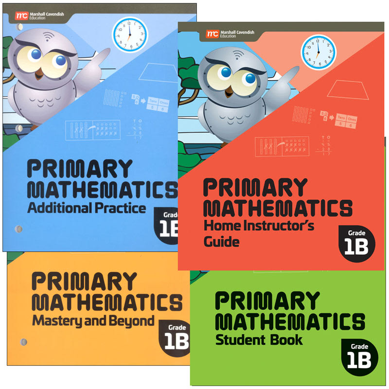 Primary Math 2022 Grade 1B Semester Set