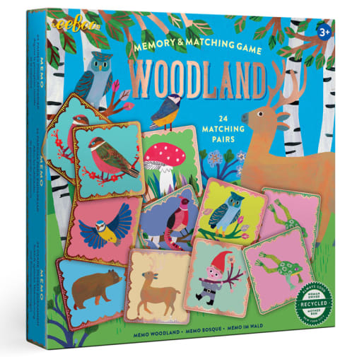 Woodland Memory & Matching Game
