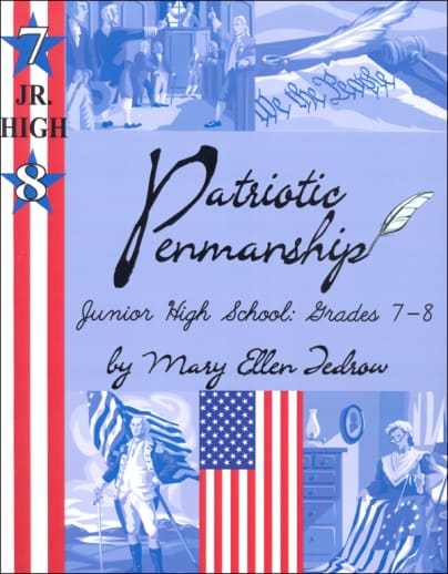 Patriotic Penmanship Jr. High School Gr.7-8