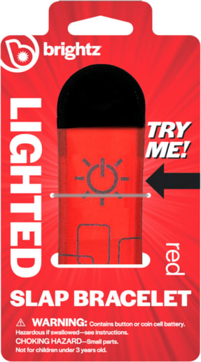 Lighted Slap Bracelet - Red