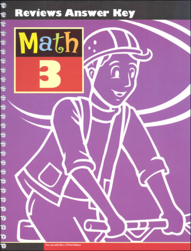 BJU Press Math 3 Reviews Key 3rd Edition