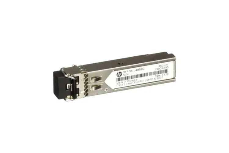 HP X121 Gigabit-SX-LC Mini-GBIC SFP Transceiver, J4858C, New, Original
