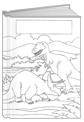 Dinosaurs Big Bare Book
