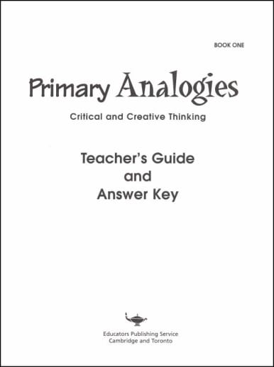 Primary Analogies 1 Key