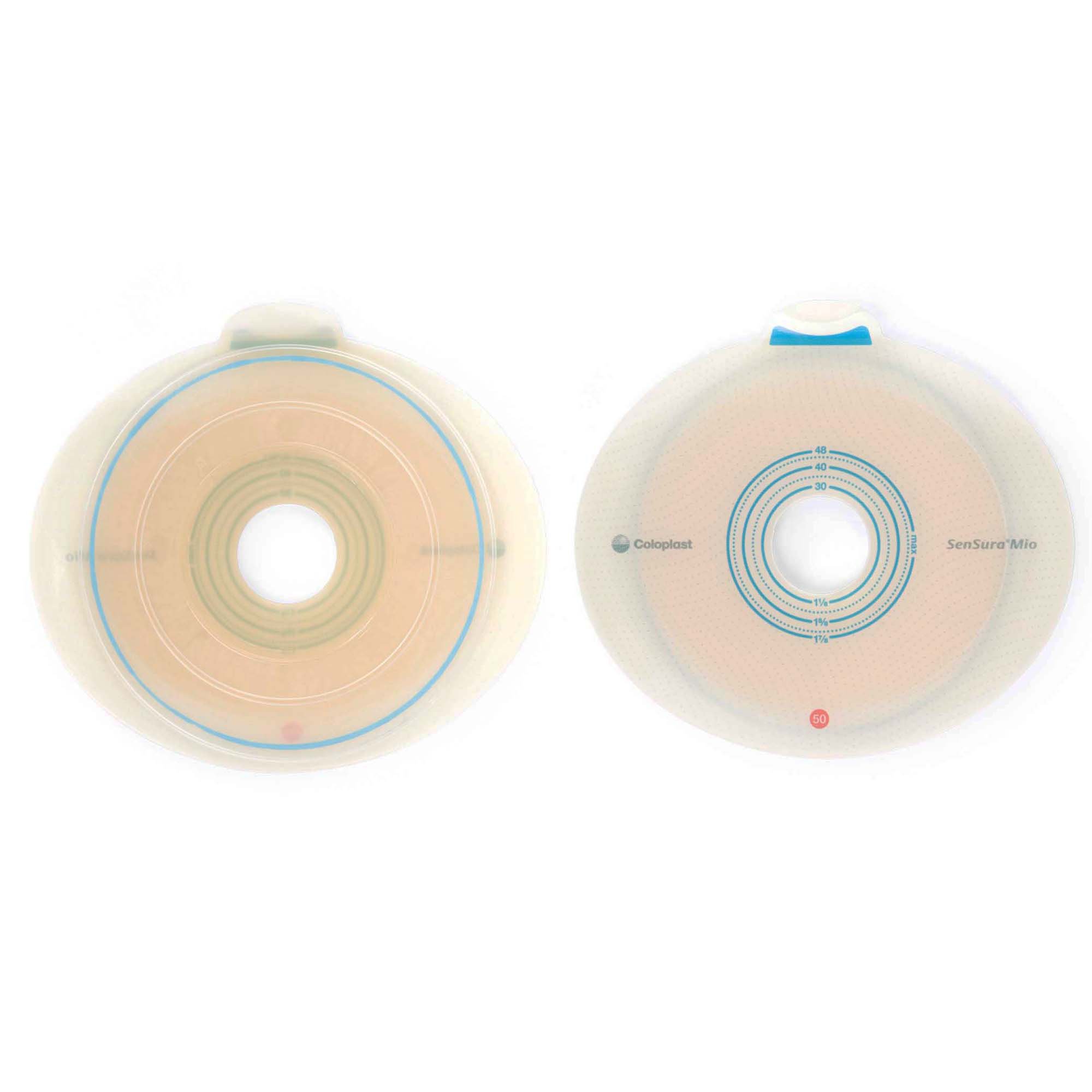 SenSura Mio Flex Ostomy Barrier, 25 mm Stoma Opening, Red Color Match MK 891236