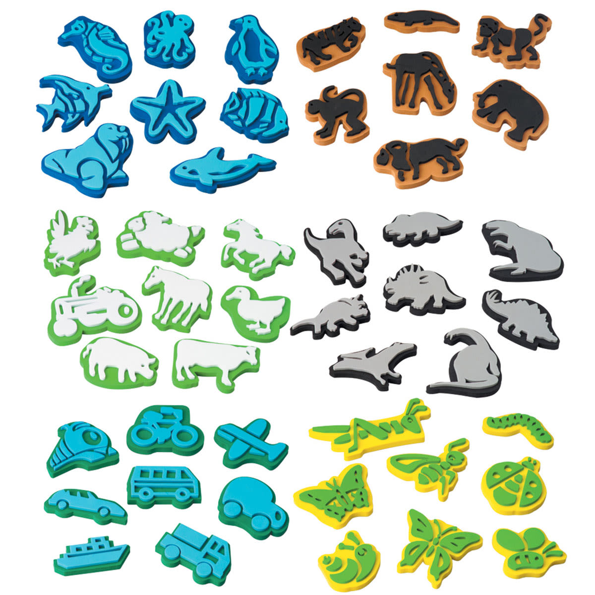 Jumbo Stampers - All Six Sets