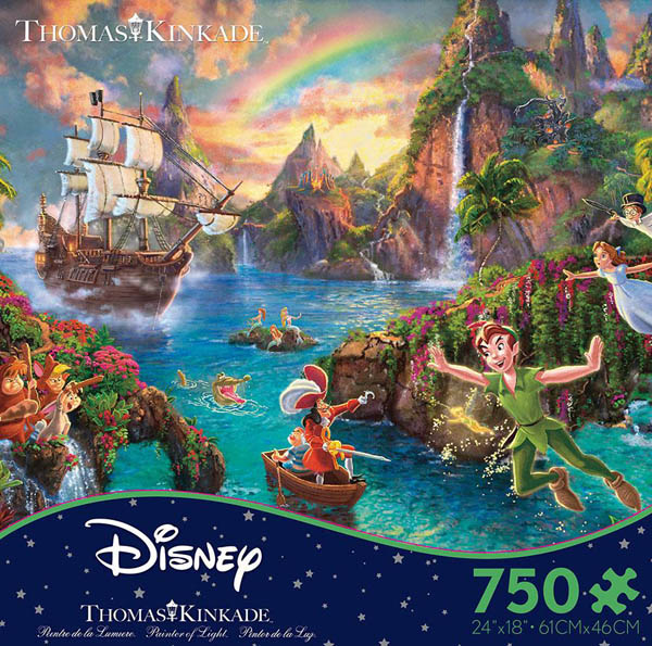 Disney Thomas Kinkade ダンボ 750ピースジグソーパズル Disney Thomas Kinkade Dumbo 750 Piece Puzzle! | eBay