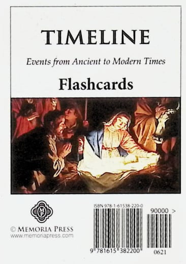 Timeline Student Flashcards