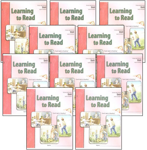 Learning to Read LightUnits Only Set Sunrise 2nd Edition