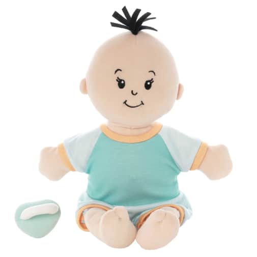 Love, Stella Fella Peach Doll with Black Tuft (12")