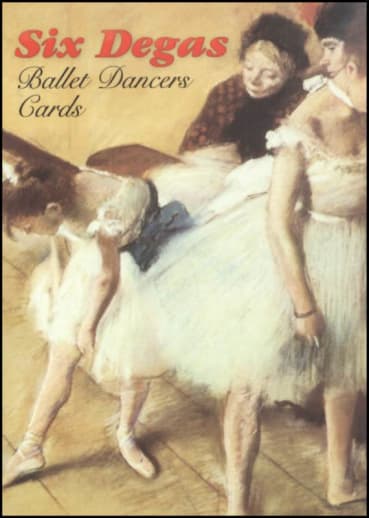 Degas Small Format Postcard Book