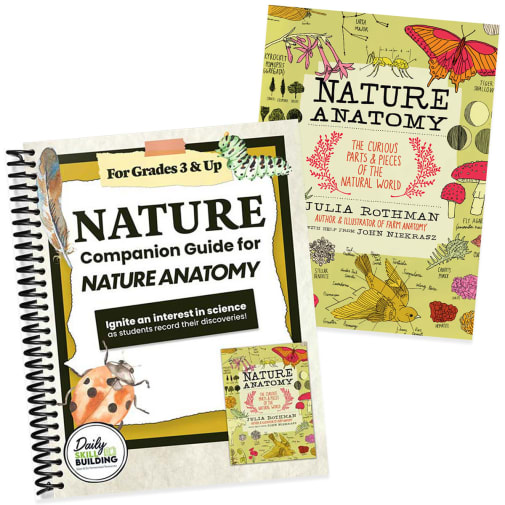 Julia Rothman Nature Anatomy Notebook Companion Set