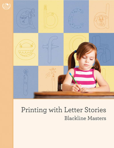 Printing with Letter Stories Blackline Masters