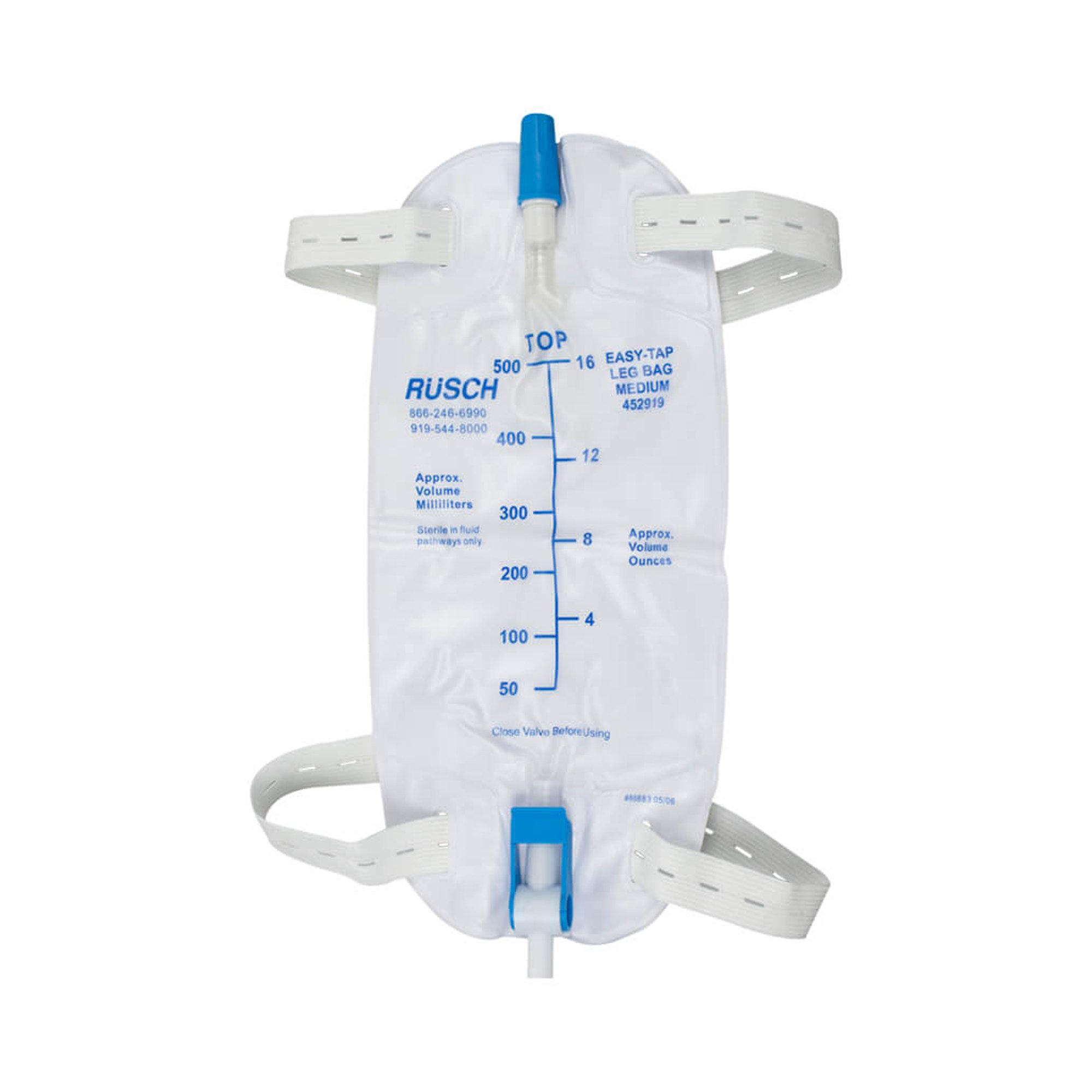 Easy Tap Urinary Leg Bag, 500mL MK 456175