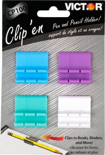 Clip'en Pen and Pencil Holder - 4 pack