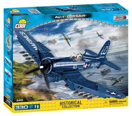 COBI Vought AU-1 Corsair Fighter - 330 pieces (Korean War)