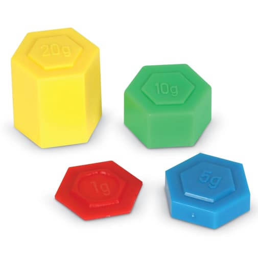 Hexagram Metric Weights - set of 54